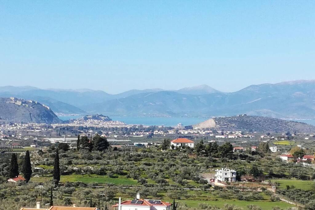 Nafplio, Hill With An Amazing View Apartamento Exterior foto